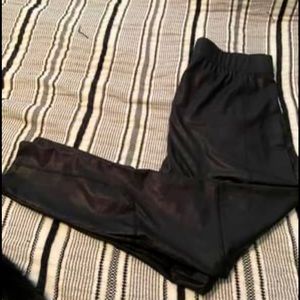 Mud pie faux leather leggings